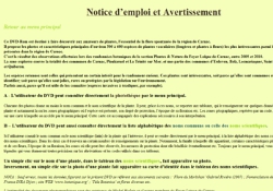 Mode d'emploi du DVD