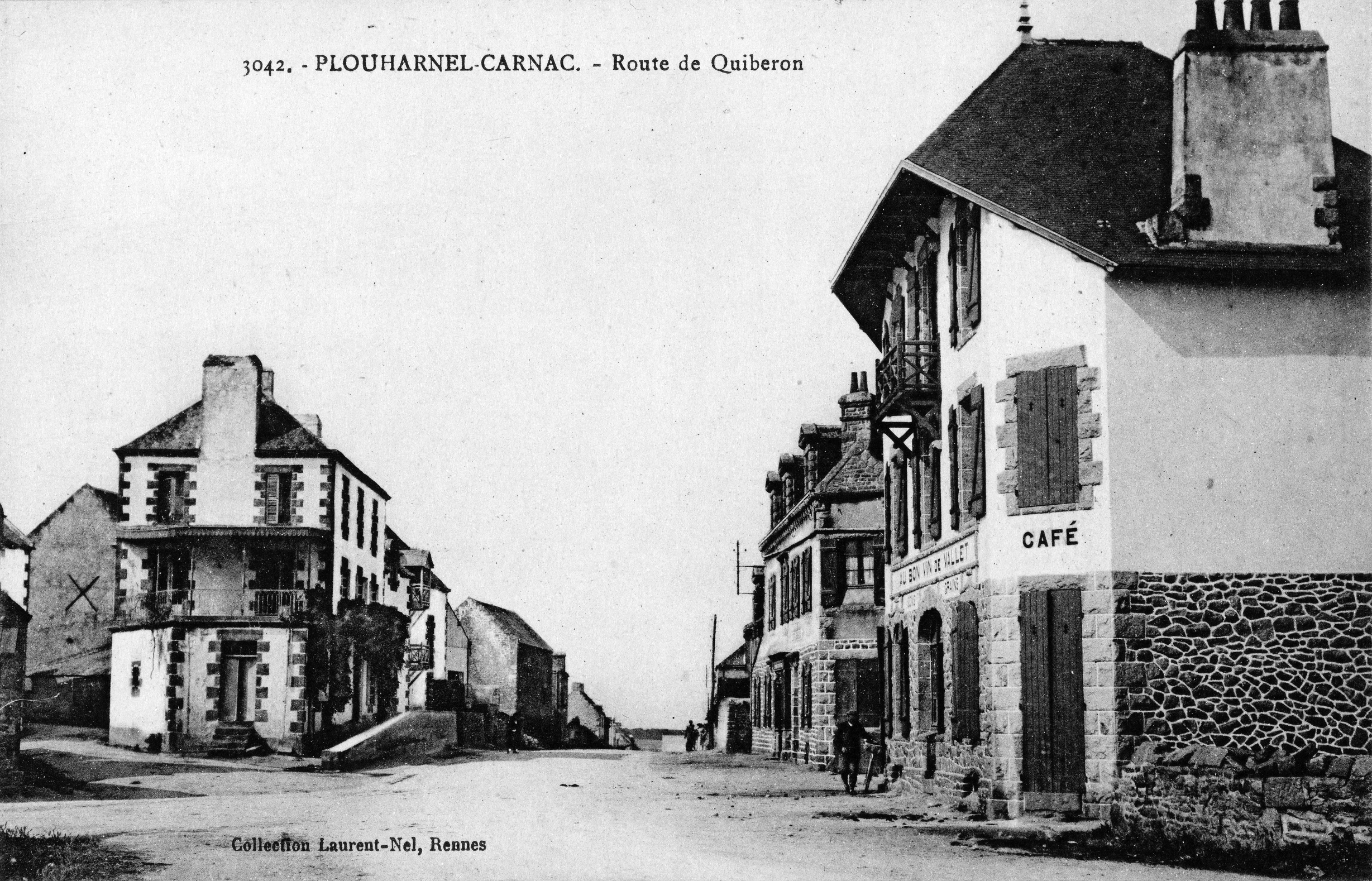 Route de Quiberon - Plouharnel Carte postale, Laurent-Nel (Rennes)